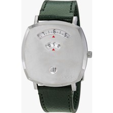 Gucci Paslanmaz Çelik ve Dana Derisi Quartz Saat