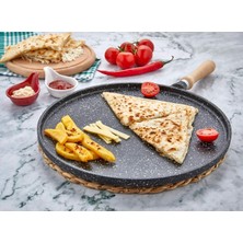 Granit Gözleme Döküm Tava 36 cm