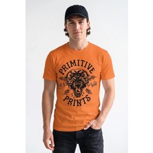 Unisex Regular Fit %100 Pamuk Bisiklet Yaka Premium Baskı Tişört