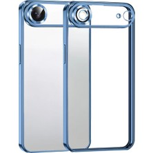 Mestore Apple Iphone 17 Air Razer Lensli Silikon - Açık Mavi