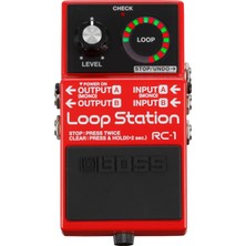 Boss Rc-1 Loop Station, Kırmızı