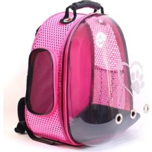 Migno Nexus Astronot Model Kedi Köpek Taşıma Çantaları - Pembe