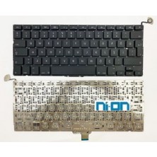 Ni-On Nion Apple A1278 Uyumlu Notebook Klavye (Siyah Tr)