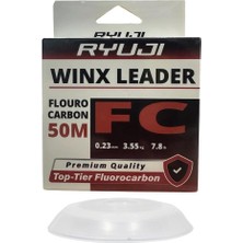 Ryuji Winx Fc 50MT 0.23MM %100 Fluorocarbon Leader Misina