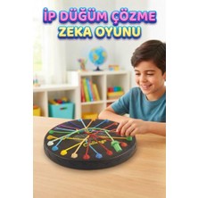 Farbu Oyuncak Rope Master Ip Düğüm Çözme Zeka ve Strateji - Eğitici Akıl Oyunu Aile Kutu Oyunu