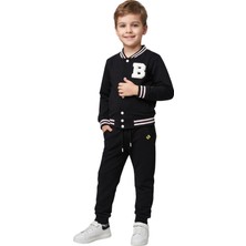 New Kids  Erkek Çocuk Eşofman Takımı Syh Mevsimlik  Pamuklu Cepli