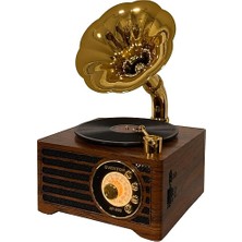 Belirtilmemiş Everton Rt-603 Bluetooth-Usb-Sd-Aux-Tf Nostaljik Radyo