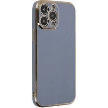 Mestore Apple Iphone 14 Pro Kılıf Volet Silikon - Mavi