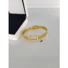 Sones Aksesuar Gram Altın1 Gold Kadın Çelik Kelepçe