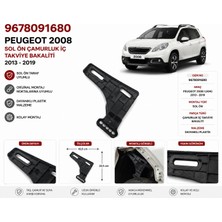 Artek 9678091680 Peugeot 2008 Sol Ön Çamurluk Iç Takviye Bakaliti 2013-2019 Uyumlu