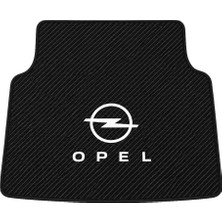Oem Opel Logolu Premium Bagaj Halısı (Siyah)