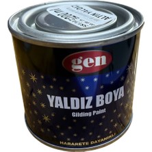 Veka Gen Altın Yaldız Boya 200 ml – Isıya Dayanıklı Solvent Bazlı Metalik Boya