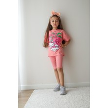 Jeliboom Hello Kitty ve Arkadaşları Baskılı Kız Çocuk Takım