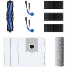 T80 Omni Uyumlu 10 Parça Yedek Parça Seti (Ana Fırça, Rulo Mop, Filtre, Toz Torbası) -DKT100215