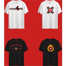 Rabona Fashion Karagümrük 4 Farklı Tasarım Taraftar T-Shirt Seti