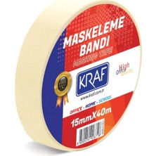 Kraf 15MM x 40M Maskeleme Bantı