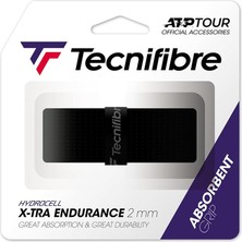 Tecnifibre X-Tra Endurance Siyah Overgrip, Tek Boy
