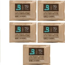 Boveda 75 60G Humidor Puro Kutusu Nemlendirici 5li Ekonomik Paket