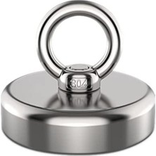 Hobialem 42MM Süper Güçlü Magnet Fishing Neodyum Pot Mıknatıs, Kurtarma Mıknatısı