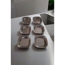 Ahir Ticaret Çelik Sosluk Sunum Kasesi Lokumluk Çerez Lik Çelik Servis Sunum Kasesi