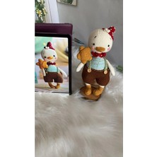 Peluş Ördek-Amigurumi Oyuncak-Örgü Oyuncak-Oyuncak Ördek