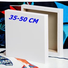 Seyfikırtasiye 35X50 cm Bez Tuval Arkadan Zımbalı 210 Gr%70 Polyester%30 Pamuk Akrilik Resim Tuvali