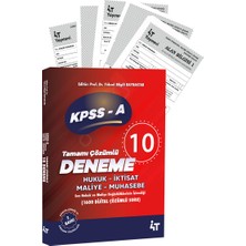 4t Kpss-A Grubu Tamamı Çözümlü 10’lu Alan Denemeleri 7. Baskı