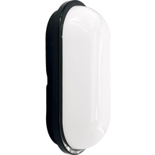 Horoz Electric Aydos 20W LED Sıva Üstü Elips Armatür Siyah Kasa 6400K Beyaz IP65