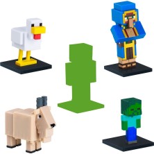 Minecraft 3D Toppeez 5'li Figür Seti 18261 Model 1