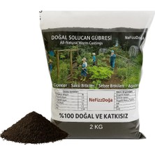 %100 Doğal Solucan Gübresi -2 kg (4 Lt)