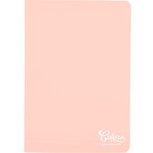 Meteksan Colors A4 60 Yaprak Kareli Defter, Somon