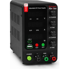 Marxlow SPS-3010V 30V 10A 300W Ayarlanabilir Dijital Dc Laboratuvar Güç Kaynağı USB & Type-C