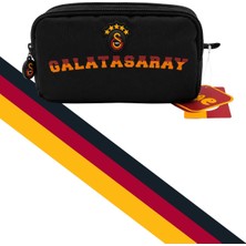 Galatasaray  5 Yıldızlı Rubber ve Sarı Kırmızı Baskılı Kalem Çantası