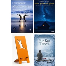 Yitik Ülke Yayınları Farkındalık Mucizelerini Yaşamak - Vejdi Karanki + Kuzey Işıklarının Şarkısı + Telefon Tutucu + Bir Kar Tanesi