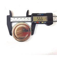 10 Adet 57MM Dış Çap, 53MM Iç ÇAP,55LIK Cam Şişe Konserve Kavanoz Kapağı Silikonlu Küçü