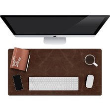 Modica® Hobart - Hakiki Deri Masa Matı / Deri Oyuncu Mouse Pad / Yazı Masası Altlığı 75X34 cm