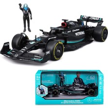 Cici Oyuncak Mercedes Amg Petronas 2023 F1 W14 E George Russell 63# Formula 1 Model Araba, 1:24 Ölçek, Çok Renkli