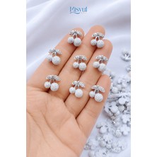 Misyul Tırnak Süsleme Atomic Cherry Charm Seti, Kiraz Nail Art Tırnak Süslemesi