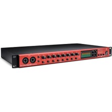 Focusrite Clarett+Octo Pre Professional Quality 8"/8-Out Adat Mic Preamp For Music Production, Yüksek Dinamamiik Aralık, Ultra-Düşük Gürültü ve All-Analogue Air ile