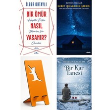 Kronik Kitap Bir Ömür Nasıl Yaşanır? - Ilber Ortaylı + Kuzey Işıklarının Şarkısı + Telefon Tutucu + Bir Kar Tanesi