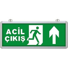 Selda Acil Çıkış Acil Yönlendirme Armatürü Levhası Yukarı Yön SG025