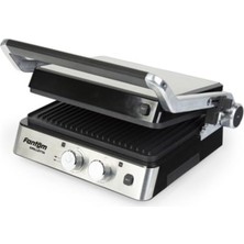 Fantom Grıletta TM9100 Döküm Plakalı Izgara Tost Makinesi – Inox