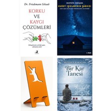 Olimpos Yayınları Korku ve Kaygı Çözümleri - Friedemann Schaub + Kuzey Işıklarının Şarkısı + Telefon Tutucu + Bir Kar Tanesi
