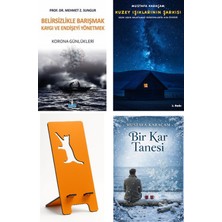 Büyükada Yayıncılık Belirsizlikle Barışmak Kaygı ve Endişeyi Yönetm... - Mehmet Z. Sungur + Kuzey Işıklarının Şarkısı + Telefon Tutucu + Bir Kar Tanesi