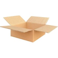 30X30X12 cm Çift Oluklu (Dopel) Koli - Tabak, Hediye & Yassı Ürün Kutusu