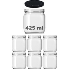 Afracam 10-1000 ml Farklı Boyutlarda Kavanoz (10-1000 Arası) cc Konserve Metal Kapaklı Cam Kavano