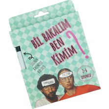 Bil Bakalım Ben Kimim? – Silinebilir Kalemli Eğlenceli Tahmin Oyunu (2–6 Oyuncu)