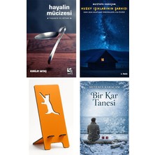 Selis Kitaplar Hayalin Mucizesi Yaşamın El Kitabı - Kubilay Aktaş + Kuzey Işıklarının Şarkısı + Telefon Tutucu + Bir Kar Tanesi