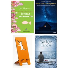 Remzi Kitabevi Iktidar Yalnızlıktır - Ali Saydam + Kuzey Işıklarının Şarkısı + Telefon Tutucu + Bir Kar Tanesi