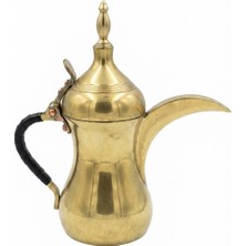 Mucize Arabic Mırra Coffee Pot- Mırra Cezvesi - Delle -  - Yükseklik(h): 22 cm